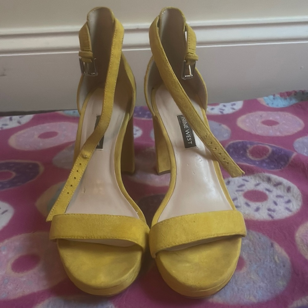 Nine West strappy heel